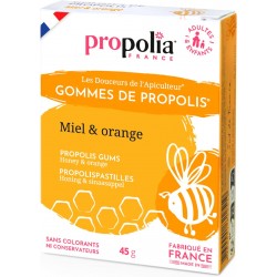 Gommes de Propolis Miel et Orange Propolia